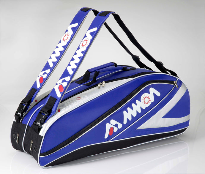 MMOA Badminton Bag - MBB-1022 Blue/Silver/Black